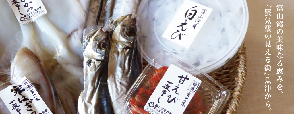 富山湾の美になる恵みを、『蜃気楼の見える街』魚津から。